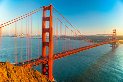 Golden Gate Bridge in San Francisco