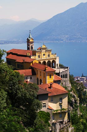 Die Madonna del Sasso in Orselina
